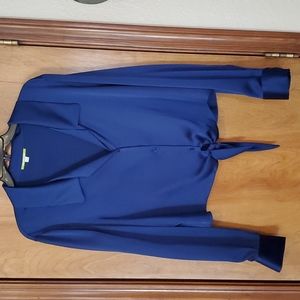Gianni Bini blue blouse, nwot